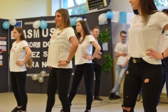 ERASMUS + - "Dzień Grecki w ZSTE w Skawinie" - podczas dnia otwrtego promowaliśmy nasz projekt: "Od teorii do praktyki przez staże zagraniczne"