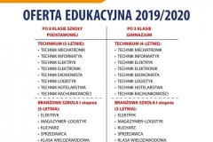 Oferta edukacyjna 2019 / 2020
