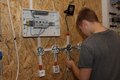pracownia elektryczna / elektroniczna - ZSTE w Skawinie