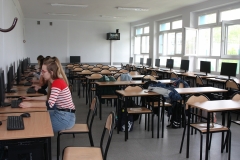 pracownie informatyczne - ZSTE w Skawinie