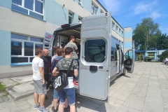 Firma ITEM - samochód prezentacyjny w ZSTE w Skawinie - 04.06.2019r.